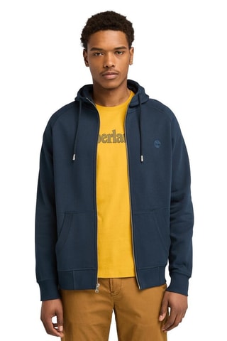 Sweat à capuche Exeter River - Bleu marine