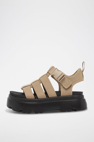 Sandales en nubuck Cora - Sable