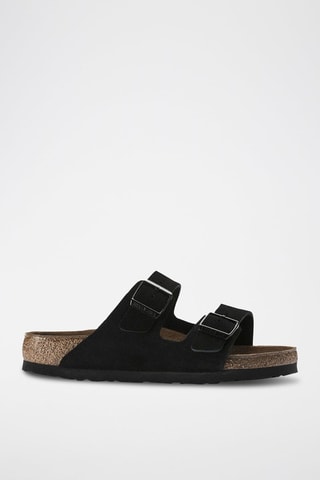 Mules en nubuck Arizona - Noir