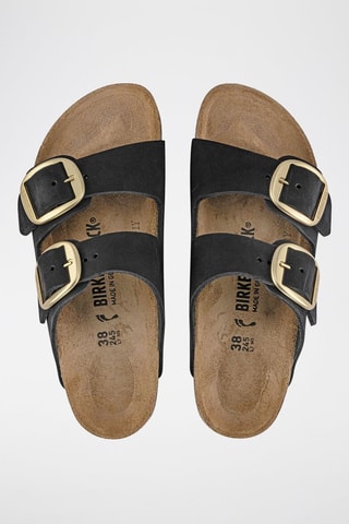 Mules en nubuck Arizona - Noir - Birkenstock