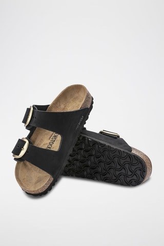 Mules en nubuck Arizona - Noir - Birkenstock