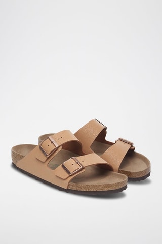 Mules en cuir - Beige