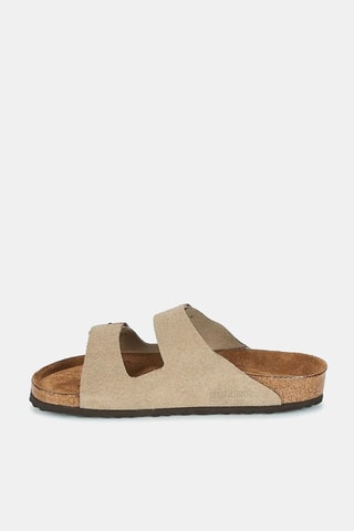 Mules en cuir Arizona - Gris
