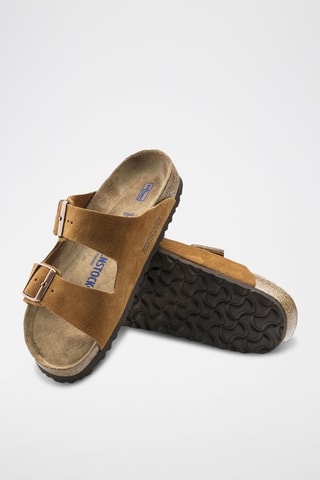 Mules en nubuck Arizona - Marron