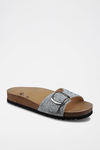 Mules Kathleen Argenté