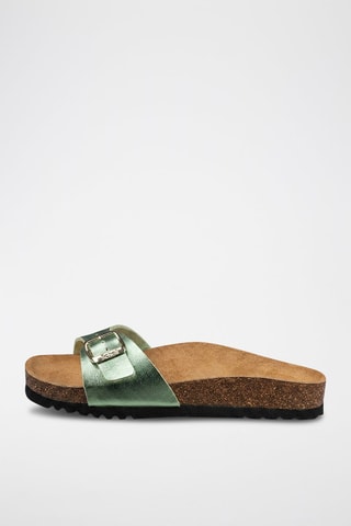 Mules Estelle Laminated - Vert - Scholl