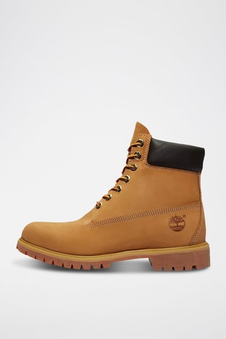 Boots en cuir Premium - Moutarde 
