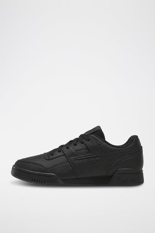 Baskets en cuir Workout Plus - Noir - Reebok