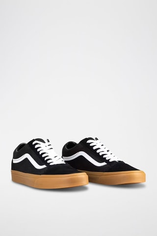 Baskets en nubuck Old Skool - Noir - Vans