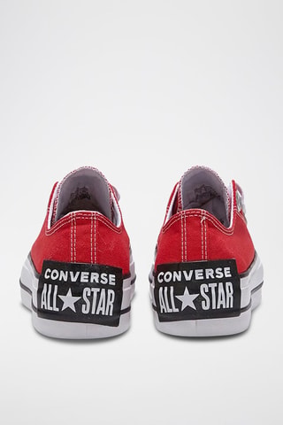 Baskets plateformes Ox All Star Lift - Rouge