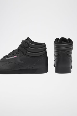 Baskets montantes en cuir Freestyle HI - Noir