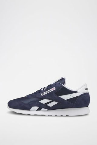 Baskets en nubuck Classic - Bleu marine