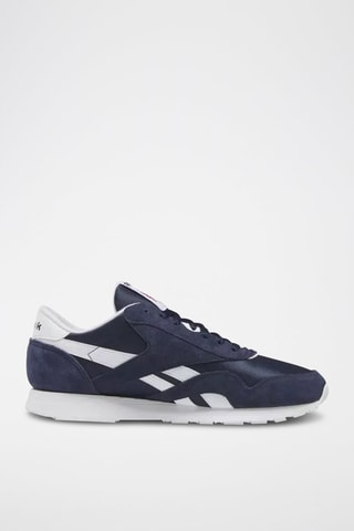 Baskets en nubuck Classic - Bleu marine