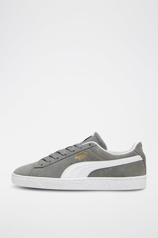 Baskets en cuir Classic - Gris foncé