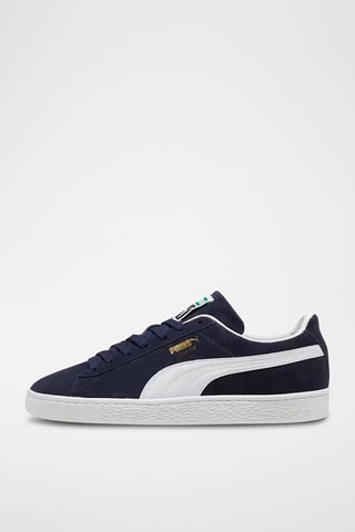 Baskets en cuir Classic - Bleu marine