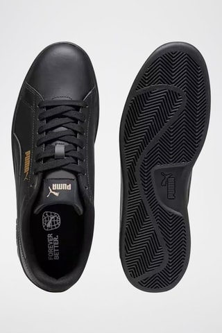 Baskets en cuir Smash3.0 L - Noir et doré