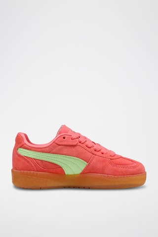 Baskets en nubuck Palermo Moda Xtra Gum - Orange et jaune