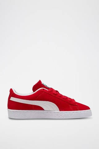 Baskets en cuir Classic - Rouge et blanc