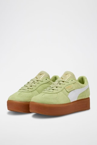 Chaussures de trail en nubuck Palermo Elevata - Vert clair