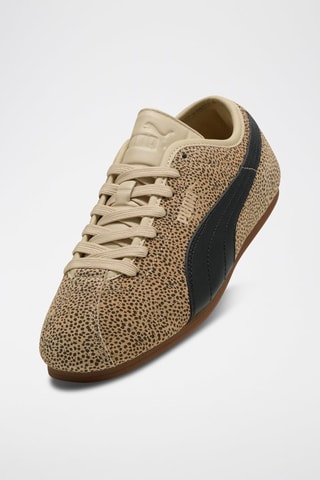 Chaussures de running en cuir Puma Tackle Topcat - Beige