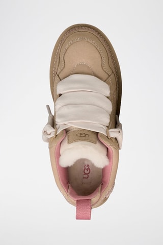 Chaussures de randonnée fourrées en nubuck Lowmel Meadow - Beige