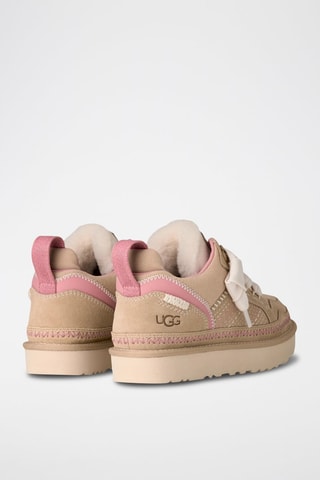 Chaussures de randonnée fourrées en nubuck Lowmel Meadow - Beige