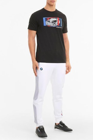 Jogging Motorsport - Blanc et gris