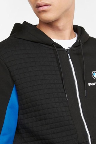 Sweat à capuche BMW Motorsport - Noir et bleu
