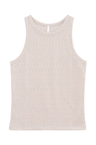 Camiseta de tirantes - Crudo