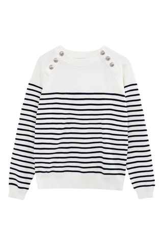 Jersey - Azul marino y blanco