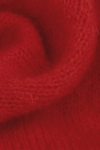 Cárdigan de mohair y lana - Rojo