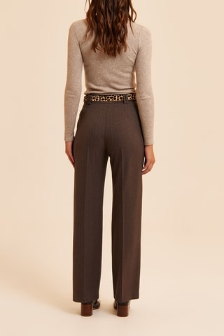 Pantaloni - Marrone scuro