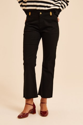 Jeans flare - Nero