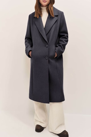 Cappotto in lana - Antracite