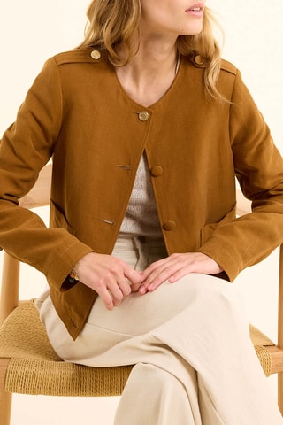 Chaqueta corta - Camel