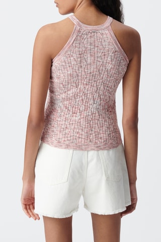 Top - Coral jaspeado