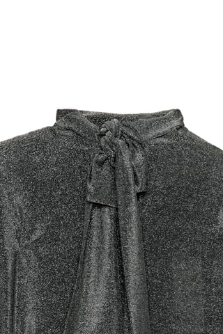 Top con brillo - Plateado