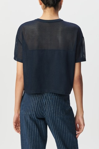 Top - Azul marino