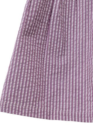 Vestido efecto doble prenda - Violeta