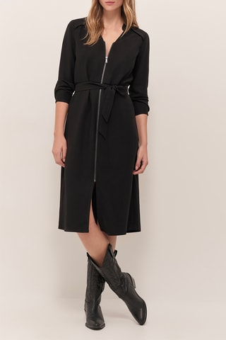 Vestido recto - Negro