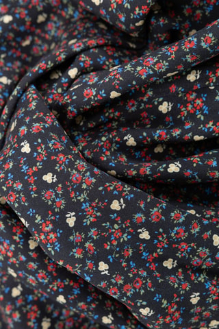 Vestido cruzado - Negro