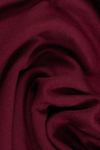 Vestido midi - Burdeos