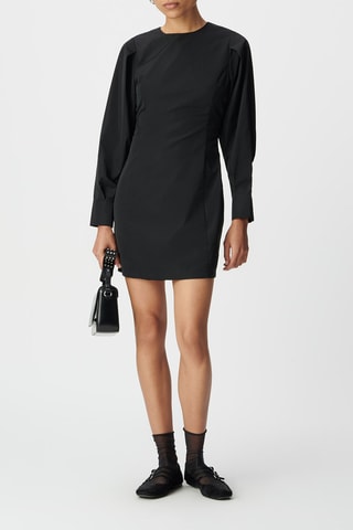 Vestido midi - Negro