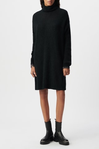 Vestido jersey - Negro