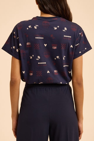 Camiseta - Azul marino