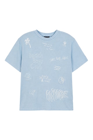Camiseta - Celeste