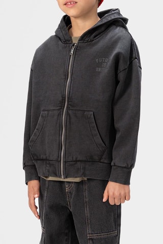 Sudadera con capucha - Negro