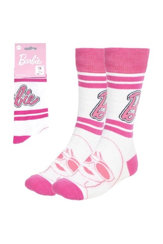 Sokken Barbie - Wit en roze