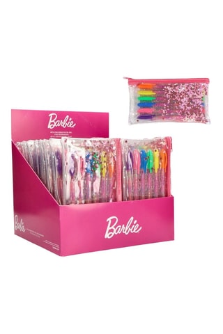 4 x 6 balpennen Barbie - 6 Inktkleuren