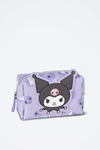 Toilettas Kuromi Sanrio - Zwart en paars